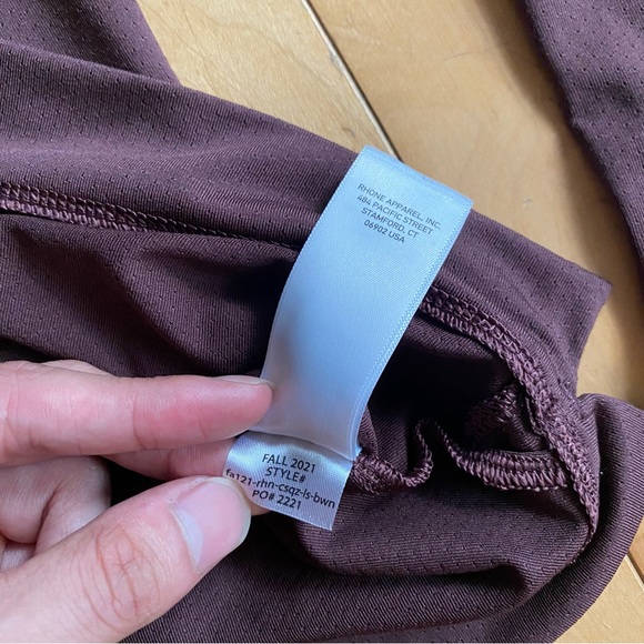 Rhone x Peloton Burgundy 1/4 Zip Sweater - Picture 11 of 11